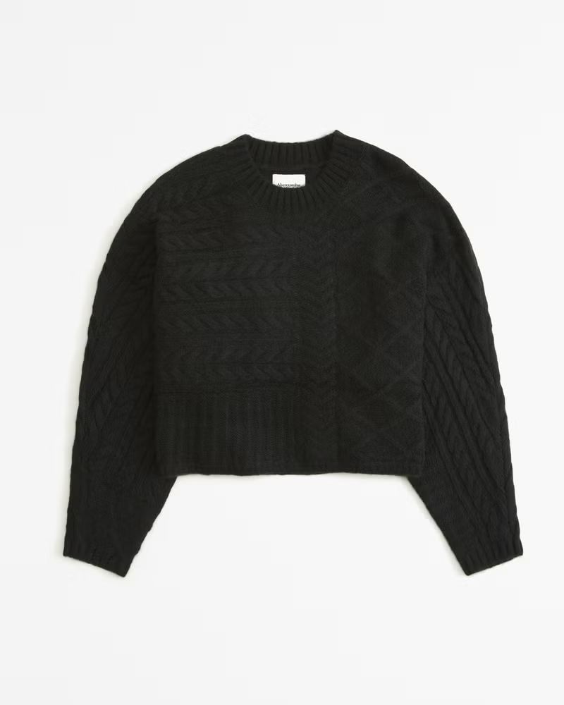 Cable Crew Dolman Sweater | Abercrombie & Fitch (US)