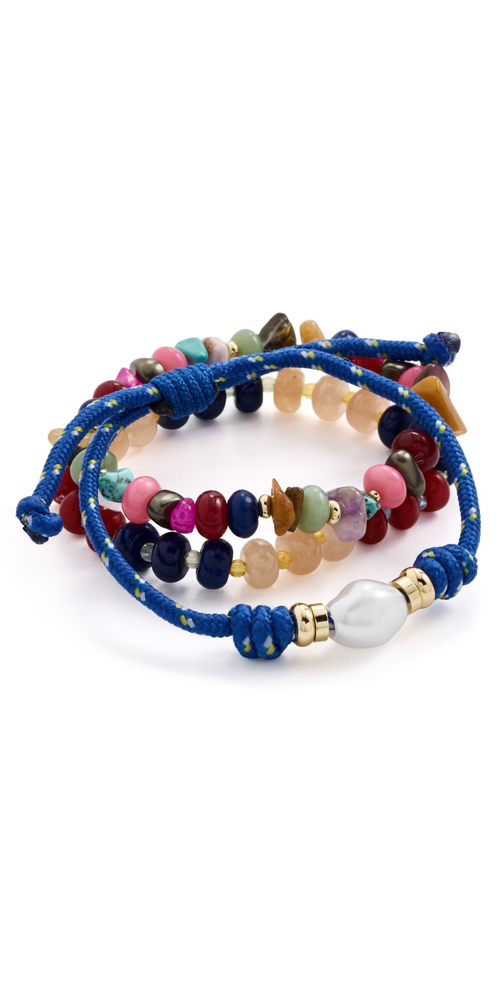 BaubleBar Bold Type Bracelet Set Multi One Size | Shopbop