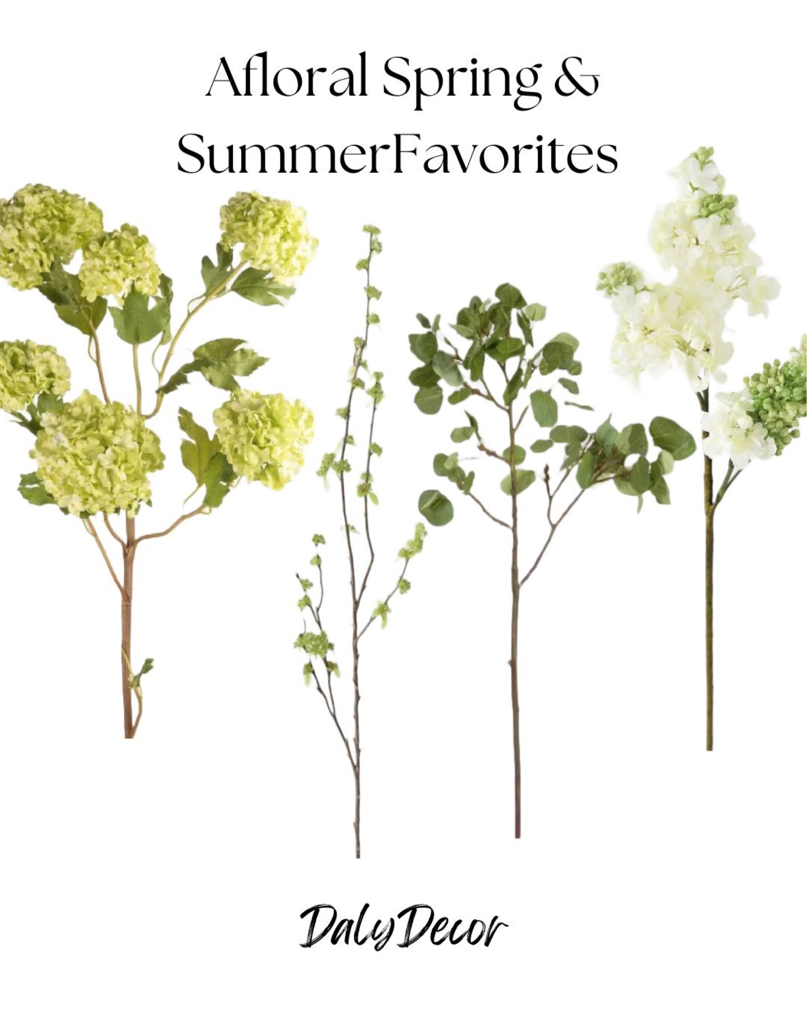 My favorite Spring & Summer Faux Stems for any space! 

#LTKhome