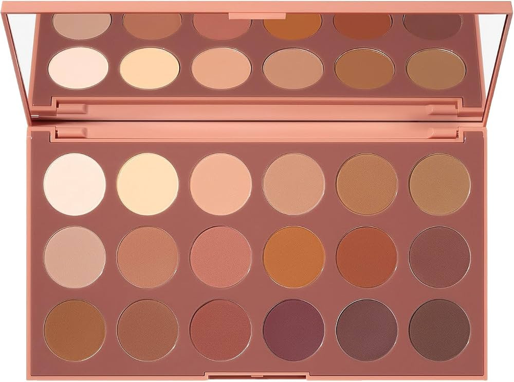 Morphe 18WT Makeup Palette - Matte Essentials Artistry Palette with Warm Toned, All-Matte Shades ... | Amazon (US)