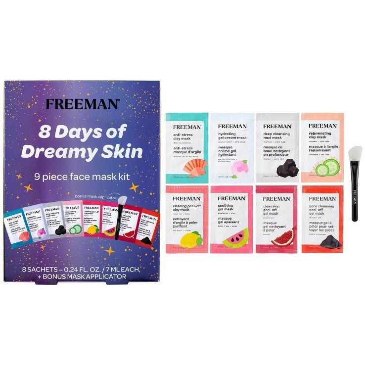 Freeman 8 Days of Dreamy Skin Advent Calendar - 8ct | Target