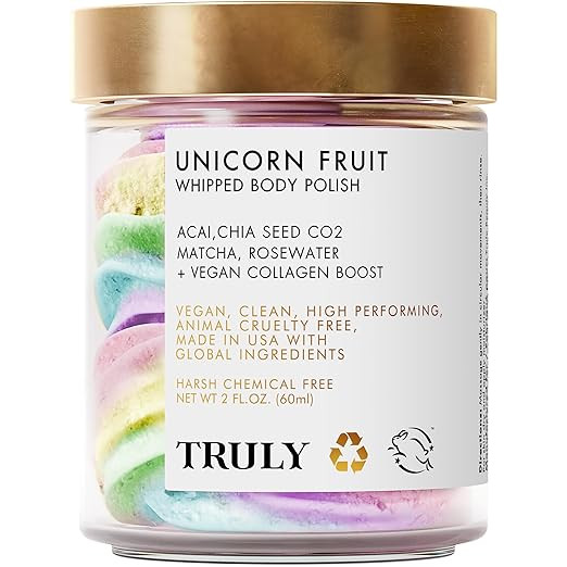 Truly Beauty Unicorn Fruit Whipped Body Polish- Whipped Body polish for Women - Body Scrub That H... | Amazon (US)
