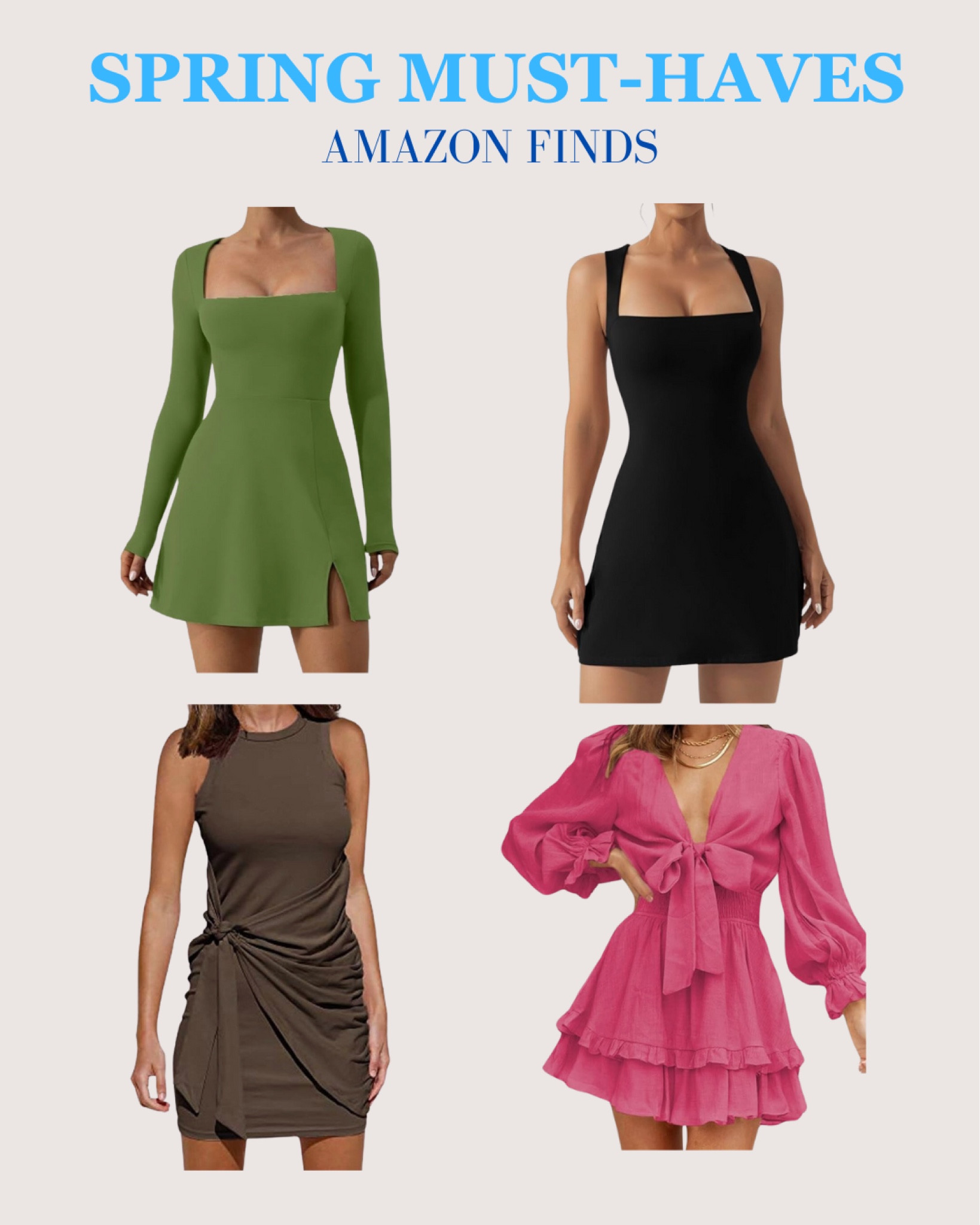Spring Outfits | Spring Dresses | Amazon finds under $50

#LTKSeasonal #LTKtravel #LTKfindsunder50