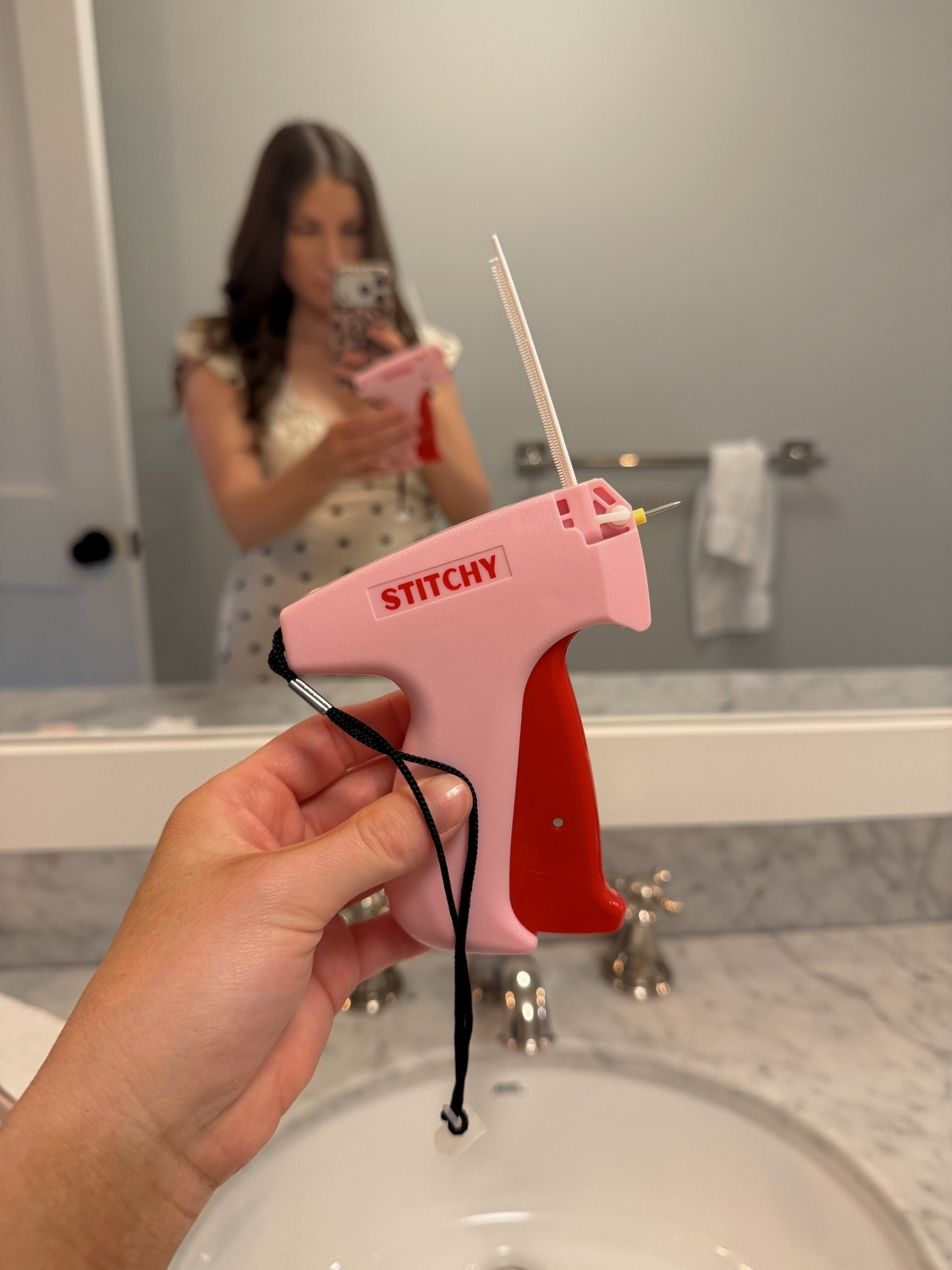 The little tool I can't live without during pregnancy! Helps me alter any piece of clothing in a pinch!