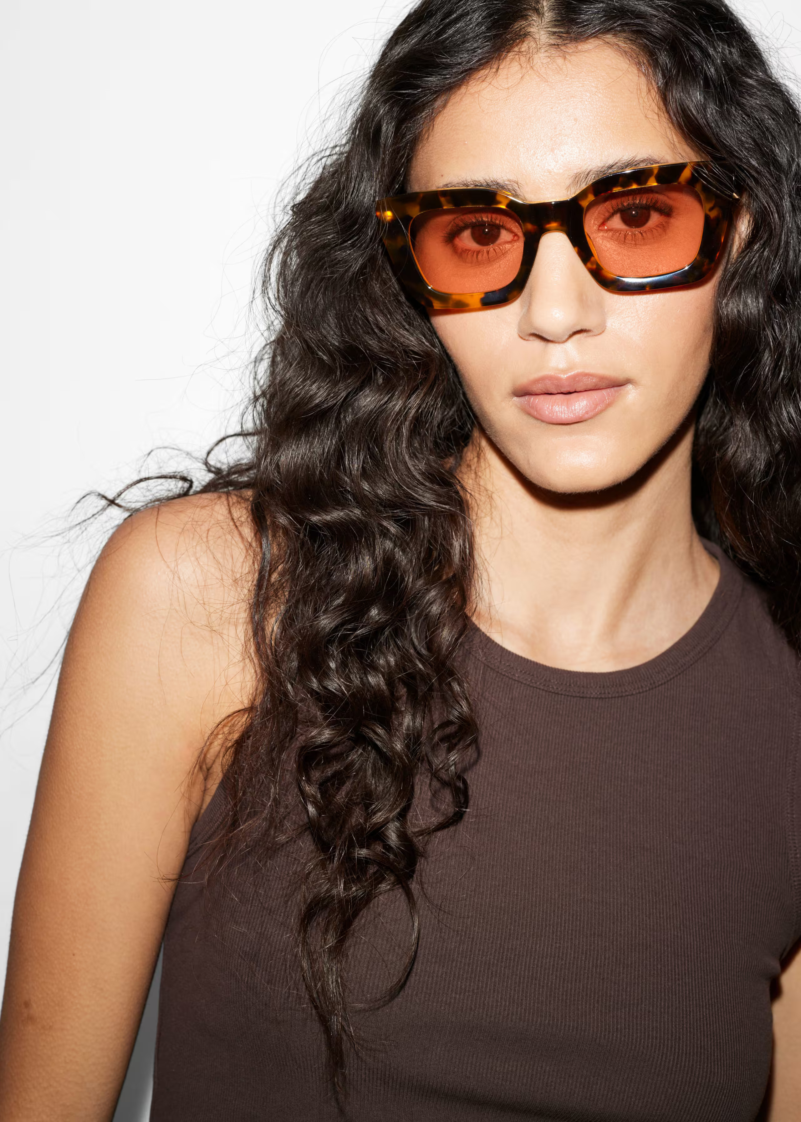Rectangular-Frame Acetate Sunglasses | & Other Stories UK