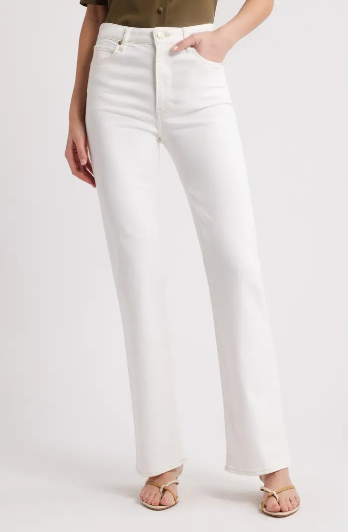 FRAME The Arrow High Waist Relaxed Bootcut Jeans | Nordstrom | Nordstrom