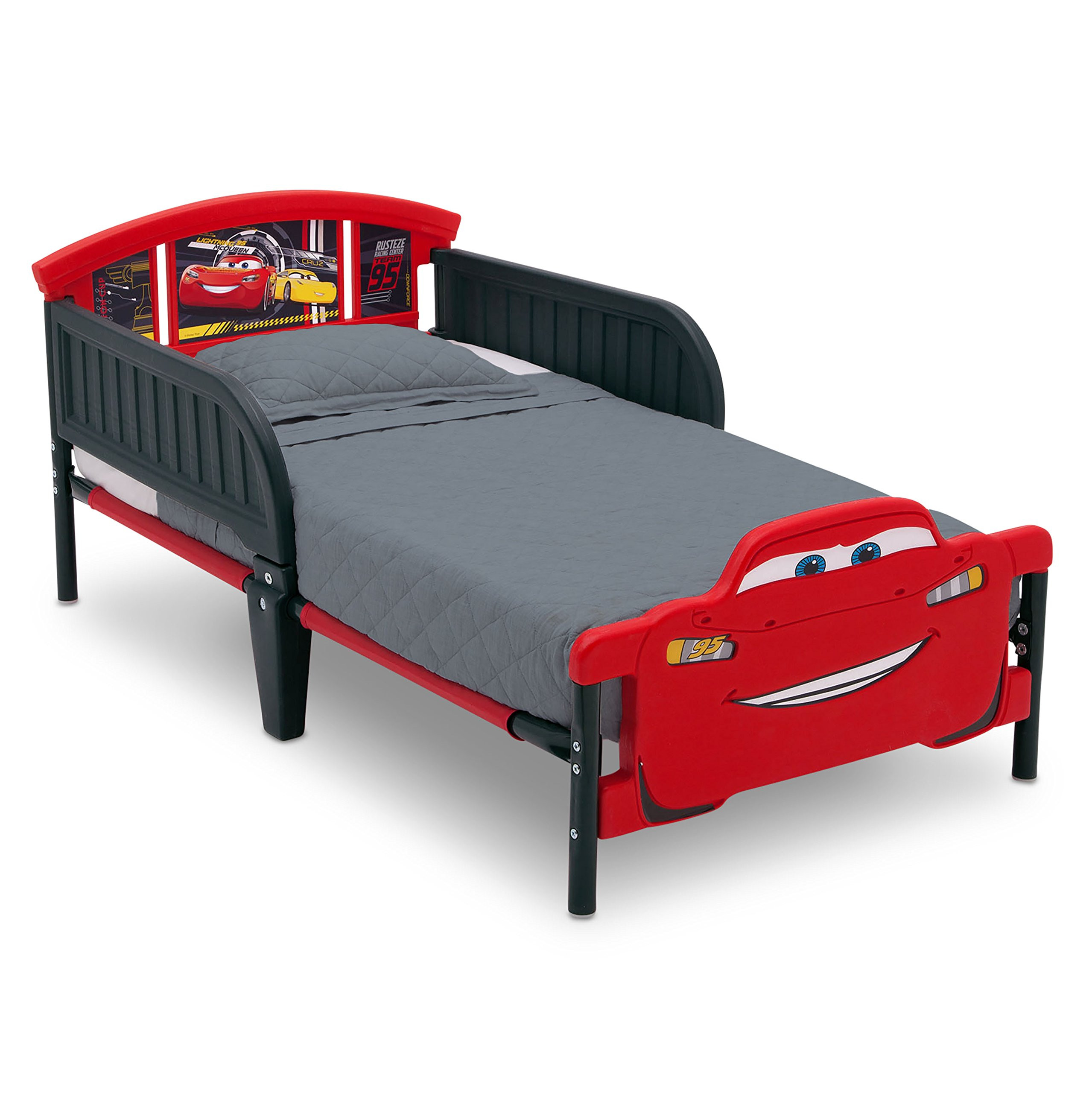 Delta Children 3D-Footboard Toddler Bed, Disney/Pixar Cars 3 | Amazon (US)