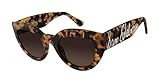 Sam Edelman SE156 Cat-Eye Sunglasses, Tortoise, 53 mm | Amazon (US)