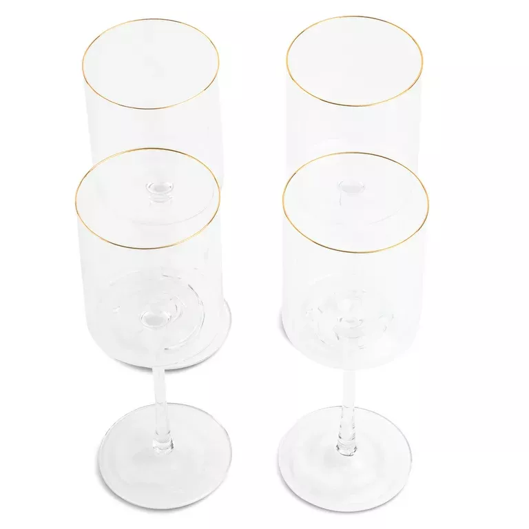 Thyme & Table Wine Glasses, 15 oz, 4 Piece Set 