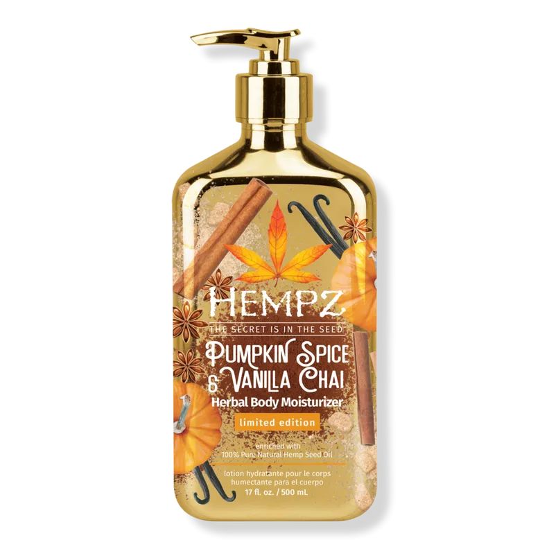 Limited Edition Pumpkin Spice & Vanilla Chai Herbal Body Moisturizer - Hempz | Ulta Beauty | Ulta