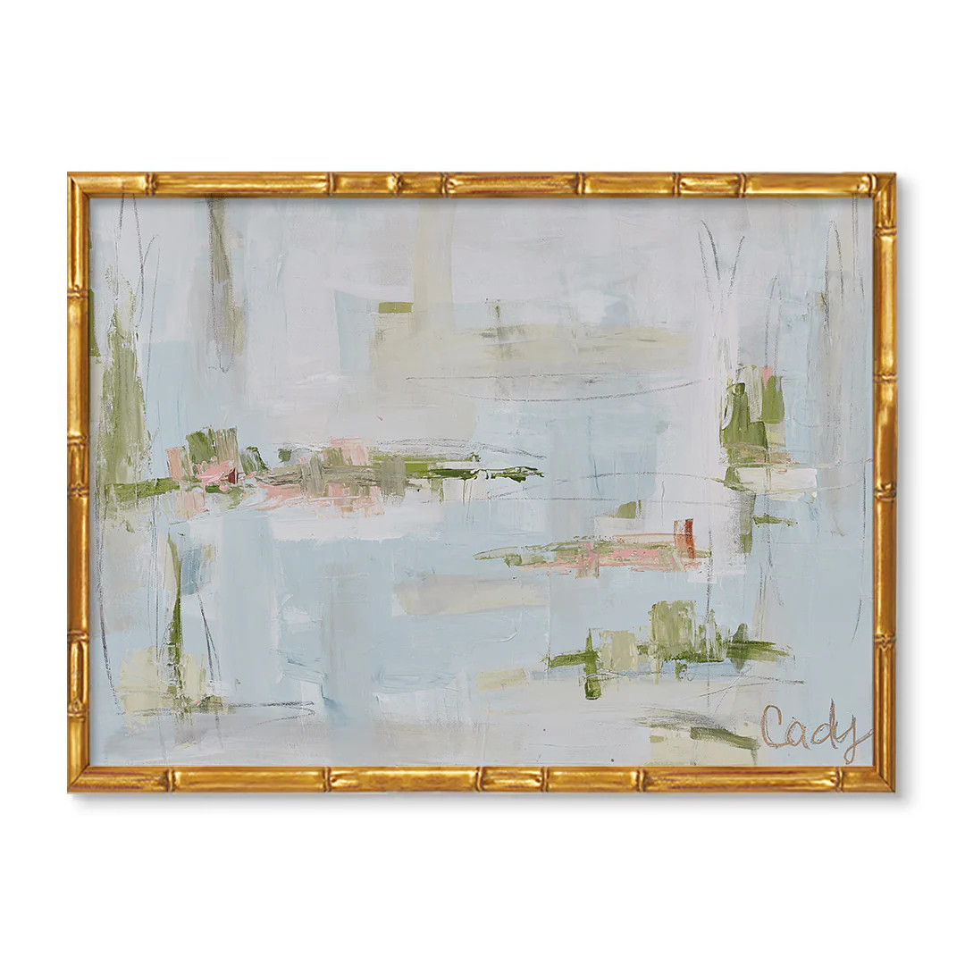 Happy Chaos Horizontal by Cady Karras | Soft Abstract Art Print | Urban Garden Prints