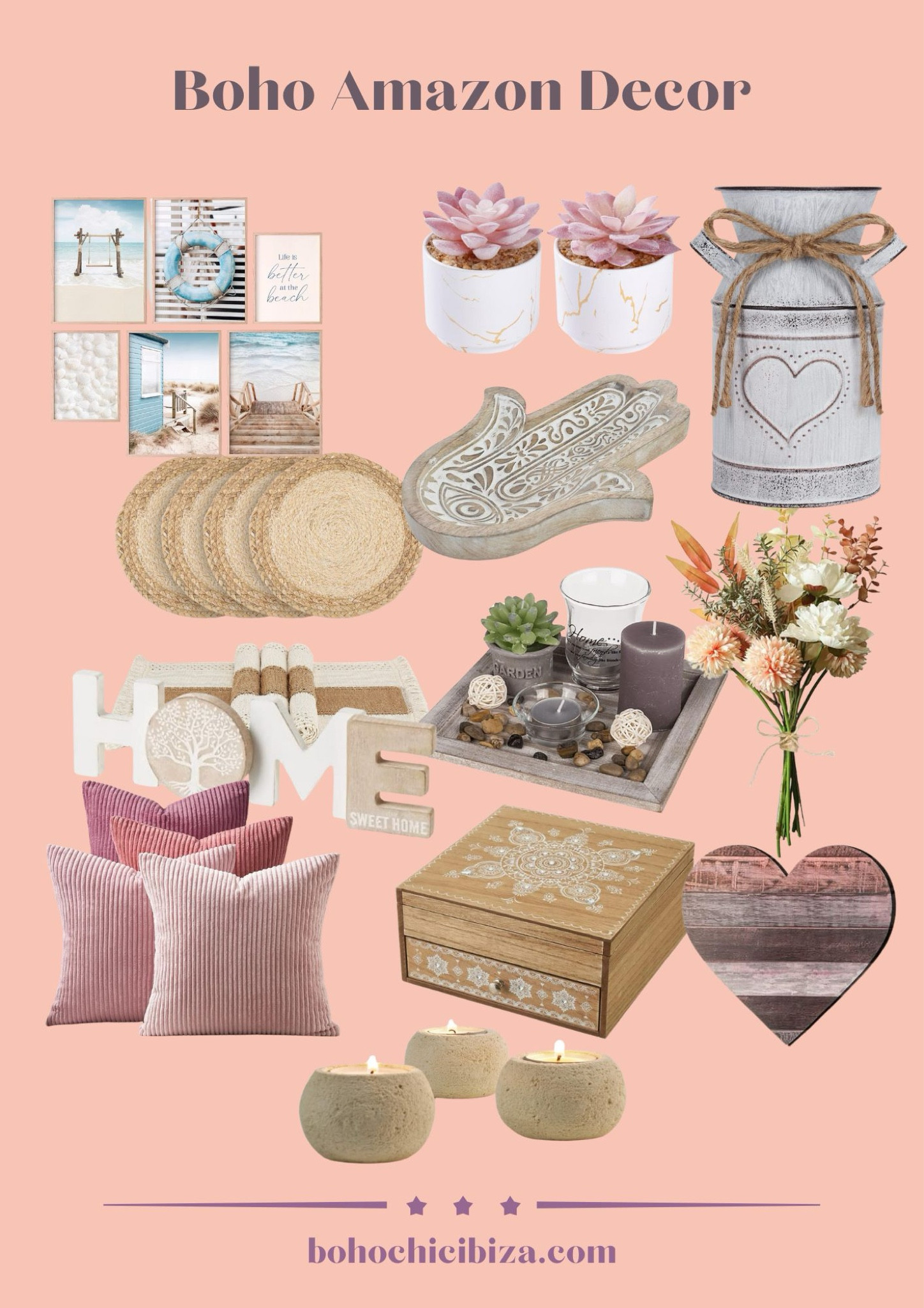 Boho Amazon Decor | Bohochicibiza
•
#bohodecor #bohemianstyle

#LTKU #LTKSeasonal #LTKhome