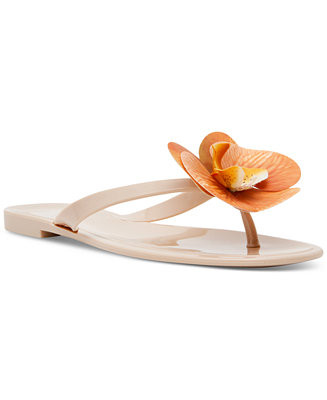 Women's Poppyseed Floral Jelly Slide Sandals | Macy's