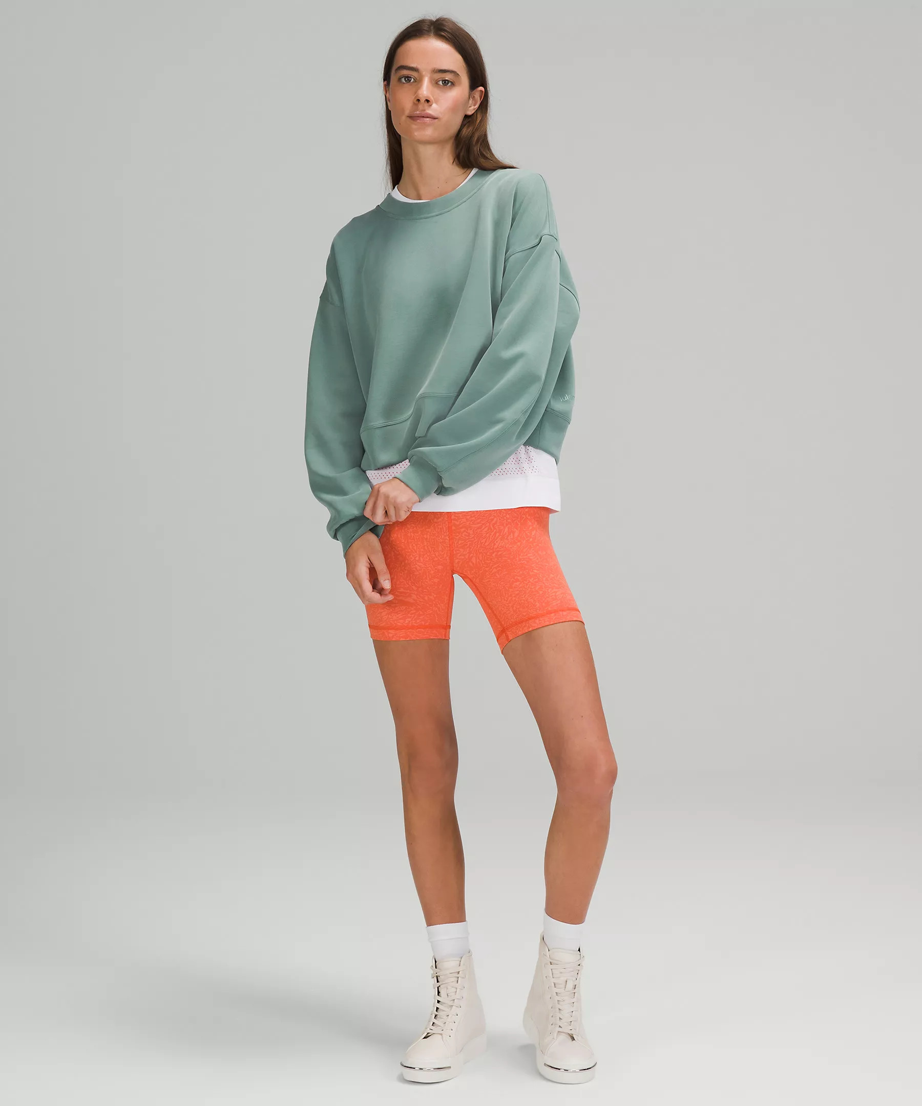 Perfectly Oversized Cropped Crew *Softstreme | Women's Hoodies & Sweatshirts | lululemon | Lululemon (US)