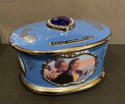 Vintage Titanic Movie Porcelain Music Box , Heart Of The Ocean  | eBay | eBay UK
