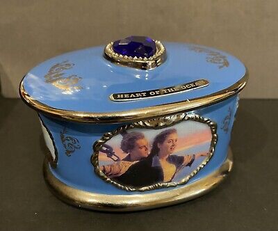 Vintage Titanic Movie Porcelain Music Box , Heart Of The Ocean  | eBay | eBay UK