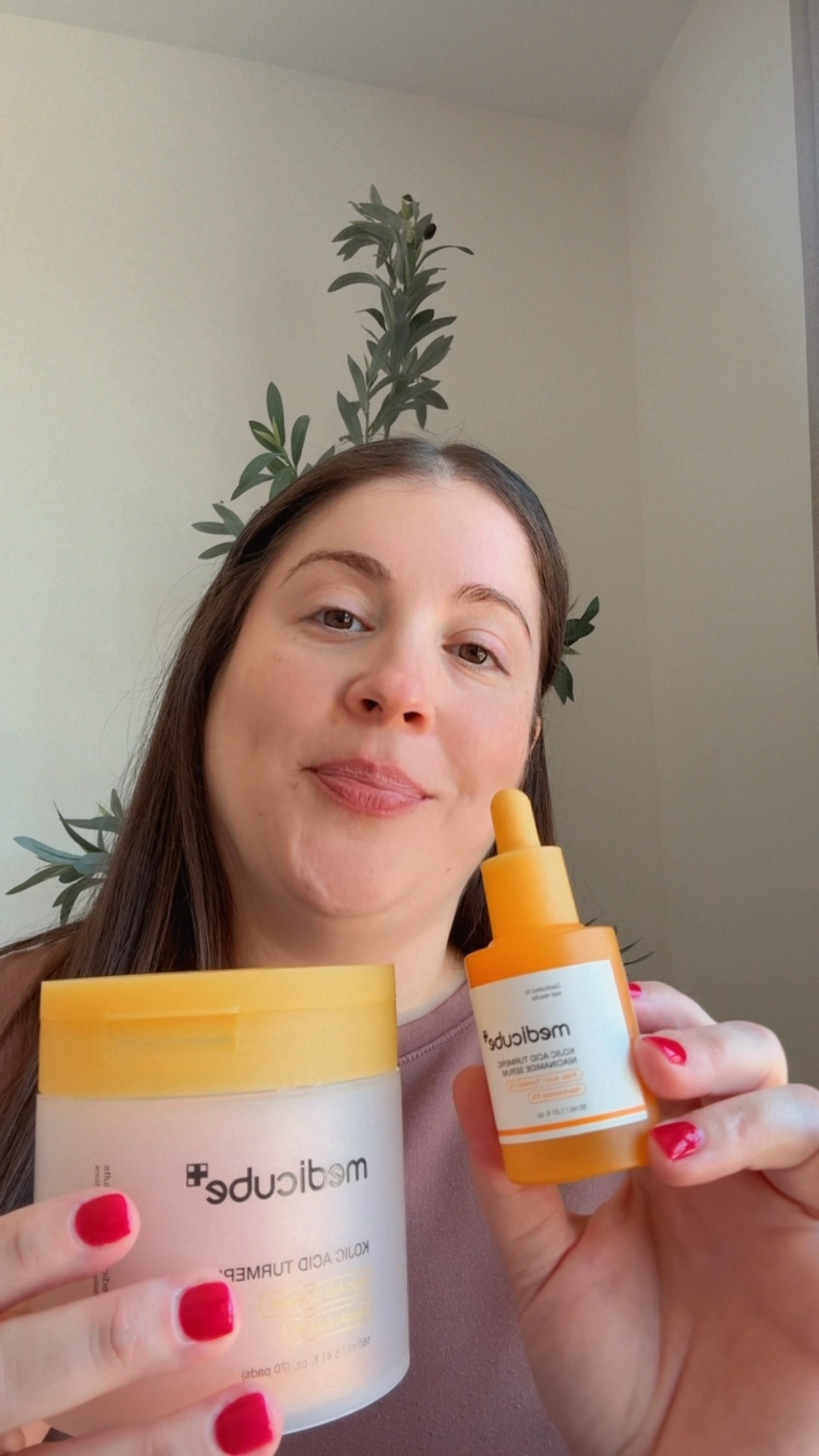 These Medicube skin care products are the Kojic Acid Tumeric pads & serum that target dark spots so I can’t wait to use them for a few weeks and give you my review on them.

#LTKselfcare #LTKBeauty