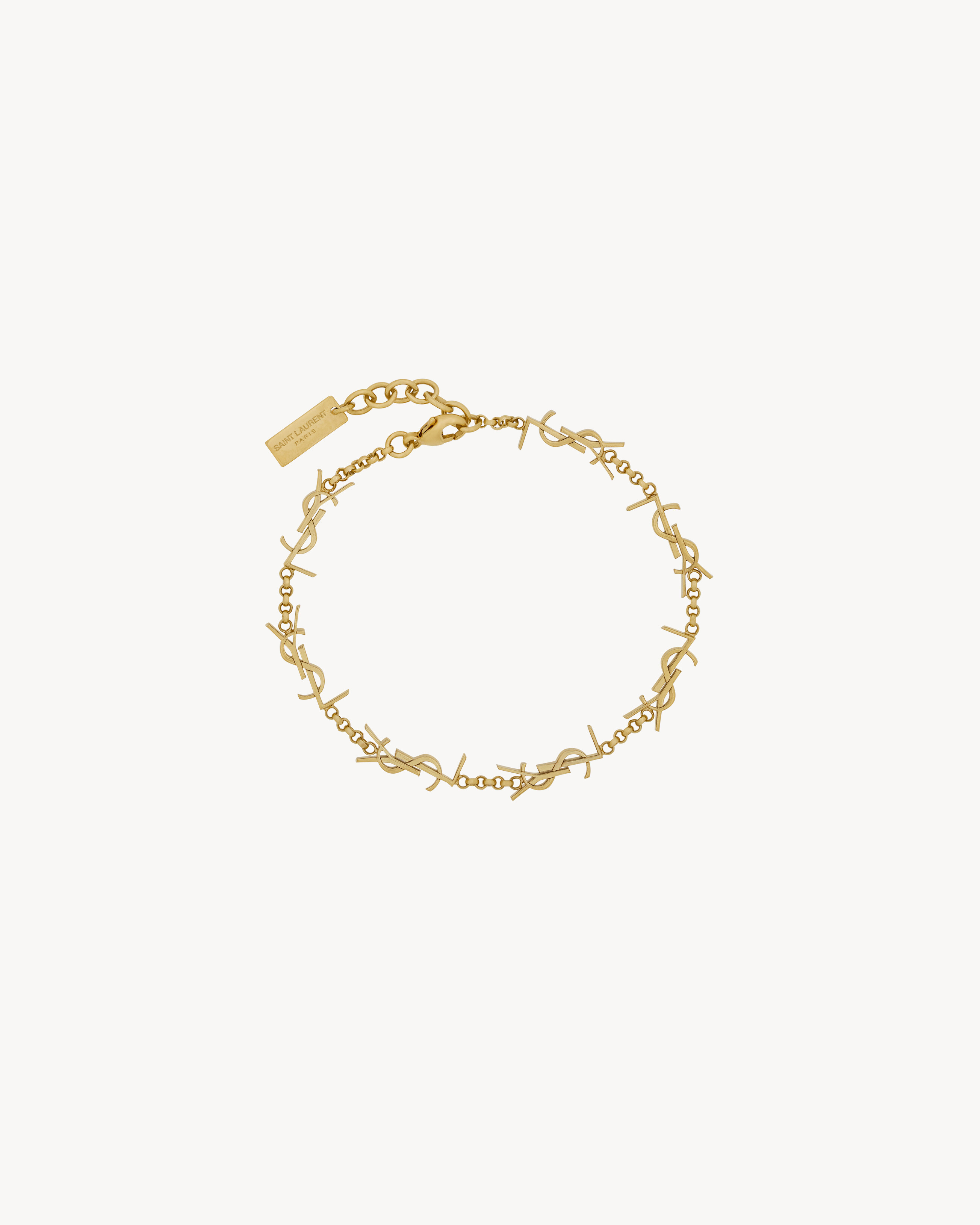 CASSANDRE multi-charm bracelet in metal | Saint Laurent Inc. (Global)
