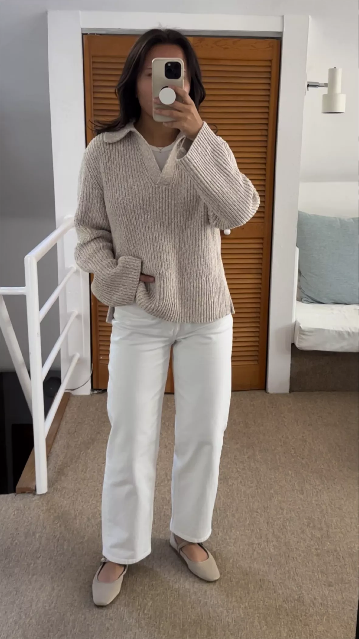 Knitted Wide Cuff Jumper curated on LTK