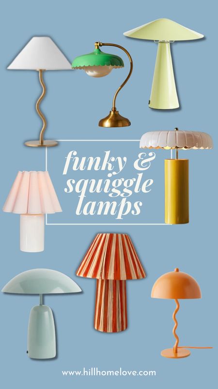 Unique lamps to elevate your home and add a flare of fun. 



#LTKhome #LTKstyletip