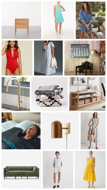 What you loved (and bought) last month: our top 15 bestsellers. I expected a few of these (the sauna blanket, my comfy and extremely flattering Anthro dress, those plug-in sconces) but I was stoked to see my new Lulu & Georgia sofas make the list! We teased these in our Memorial Day roundup on the blog (an easter egg for those who read the post in detail!) and I’m so glad that readers were able to grab them on sale last weekend. More details coming to the blog soon on that front - stay tuned! 

#LTKstyletip #LTKhome #LTKunder100