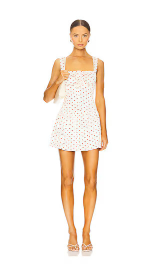 Runaway The Label Santori Mini Dress in White. - size M | Revolve Clothing (Global)