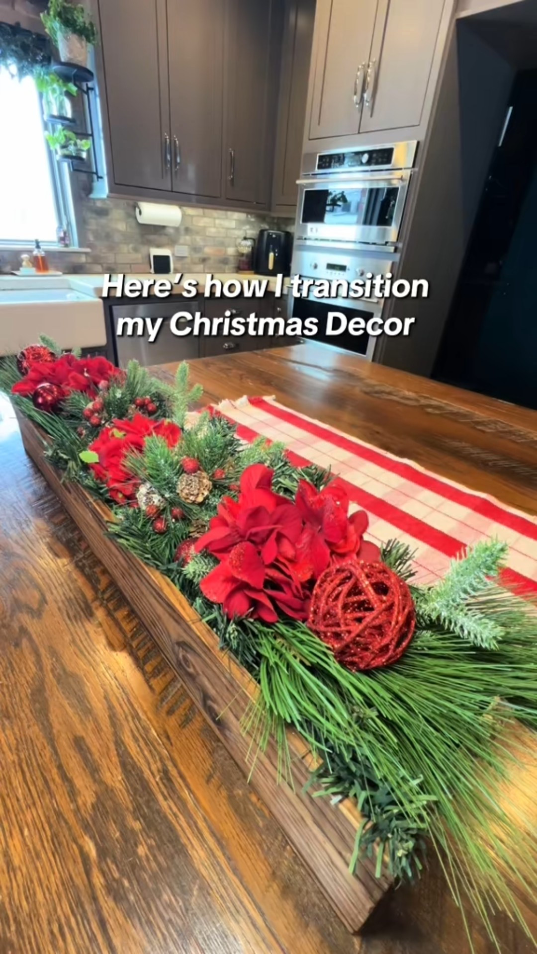 For me, the time between January 1st and March 1st, is just kinda eh! Spring is my favorite season, but January is just a little too early you decorate "spring"🌸 But after | take down all the Christmas decor, my house just feels empty, so to transition from Christmas to Spring, I keep a lot of my neutral Christmas decor and add some whites and wintery decor to it. My favorite way to do that is with greenery. 🌿🌲❄️ Every year at the end of the season, I buy a lot of neutral Christmas greens at a huge discount and store it for the next year. I even buy arrangements that I don't love 100% and seperate the parts I do love into types and colors. And each year my collection grows and I'm able to make custom arrangements throughout my house. I use it for garlands, the railing of my staircase, door wreaths and basically anything that can use a pop of color or greenery. A great way to have a base, is to get/or keep the branches of an older style Christmas tree. You know, the ones that you have to put each row for each size. You can make entire garlands from it. Hang them from your porch lights. Or use them to make table arrangements So many possibilities! What's your favorite season? #winter #winterdecor #christmas #christmasdecor #decorating 

#LTKHome #LTKHoliday #LTKSeasonal