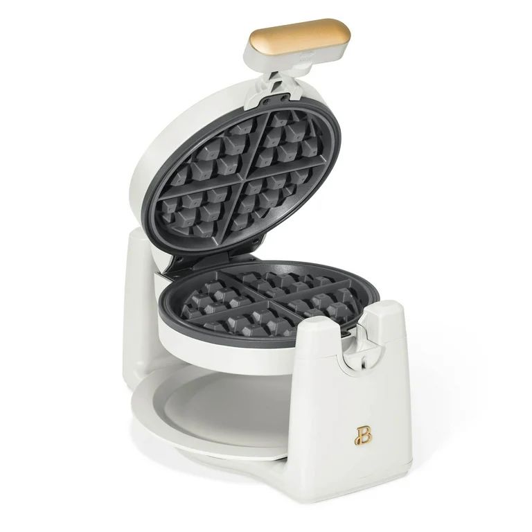 Beautiful Rotating Belgian Waffle Maker, White Icing by Drew Barrymore | Walmart (US)