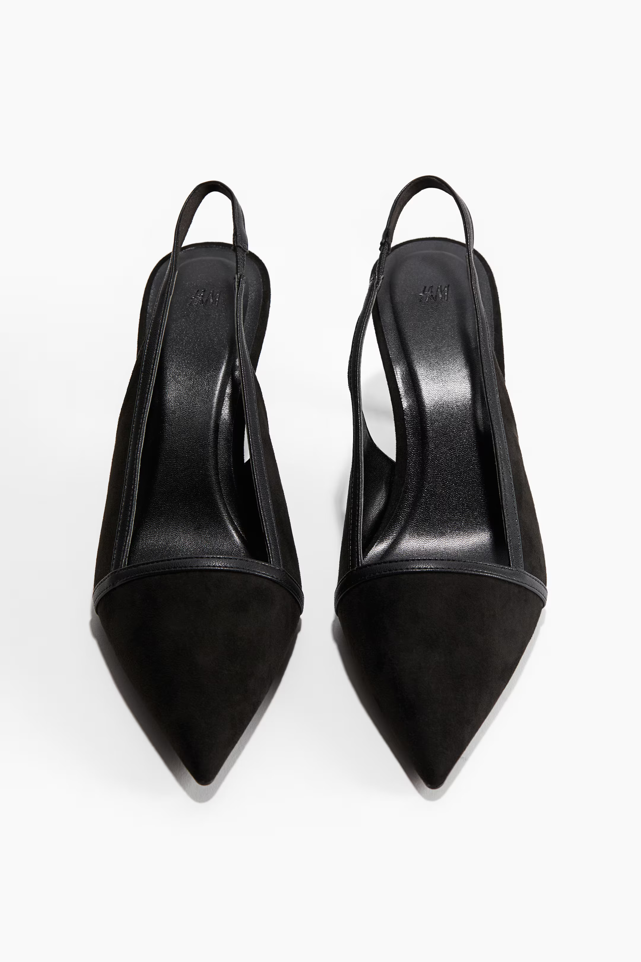 Pointed Slingbacks - Black - Ladies | H&M US | H&M (US + CA)