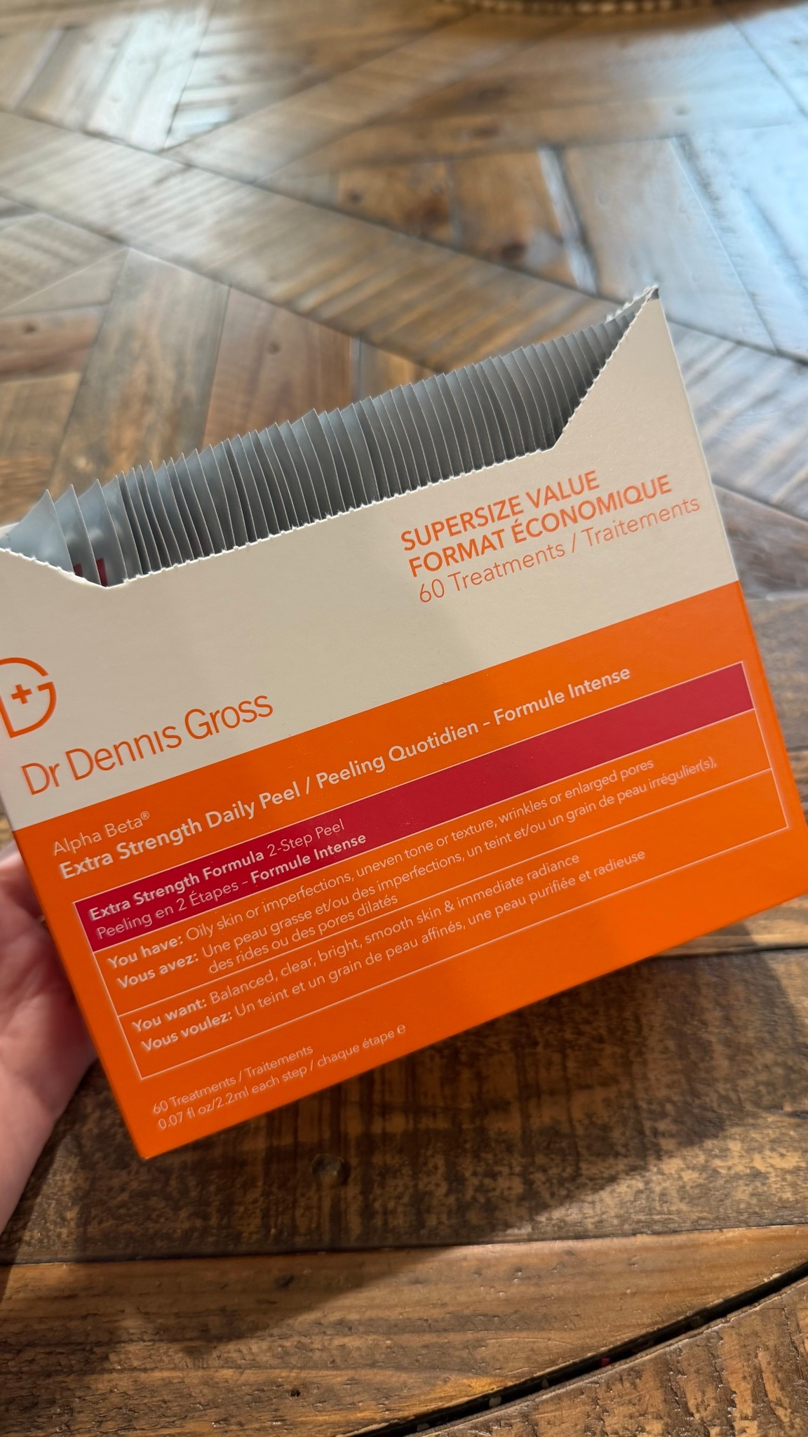 Dr. Dennis Gross Alpha Beta Extra Strength Daily Peel ￼

#LTKBeauty