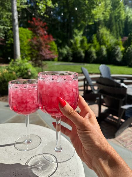 Don’t mind me, just out here enjoying the sunny weather and my new (acrylic) wine glasses from Anthropologie, while I dream of hosting summer dinner parties. 

@Anthropologie, #AnthroPartner

#LTKhome #LTKSeasonal #LTKfindsunder50