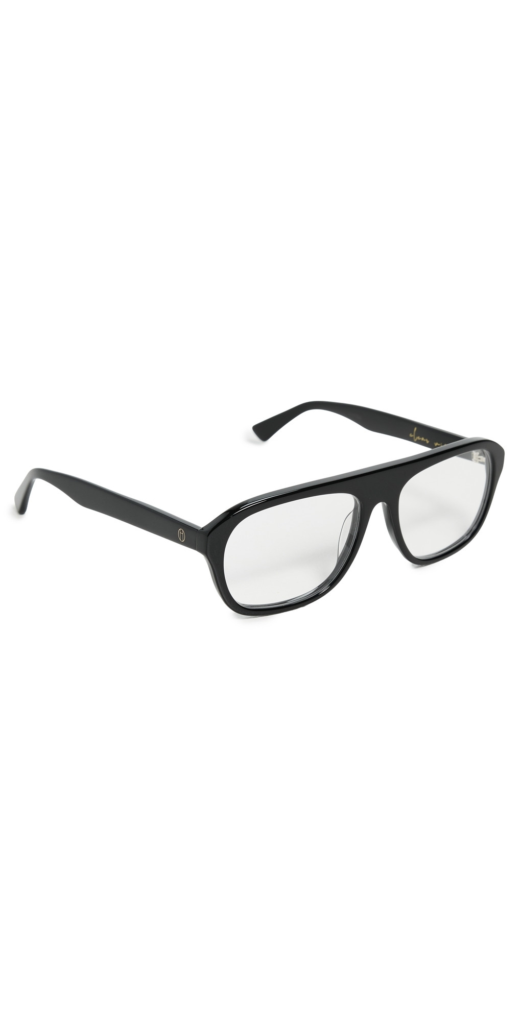 Heaven Mayhem Vesper Clear Glasses Black & Clear One Size | Shopbop