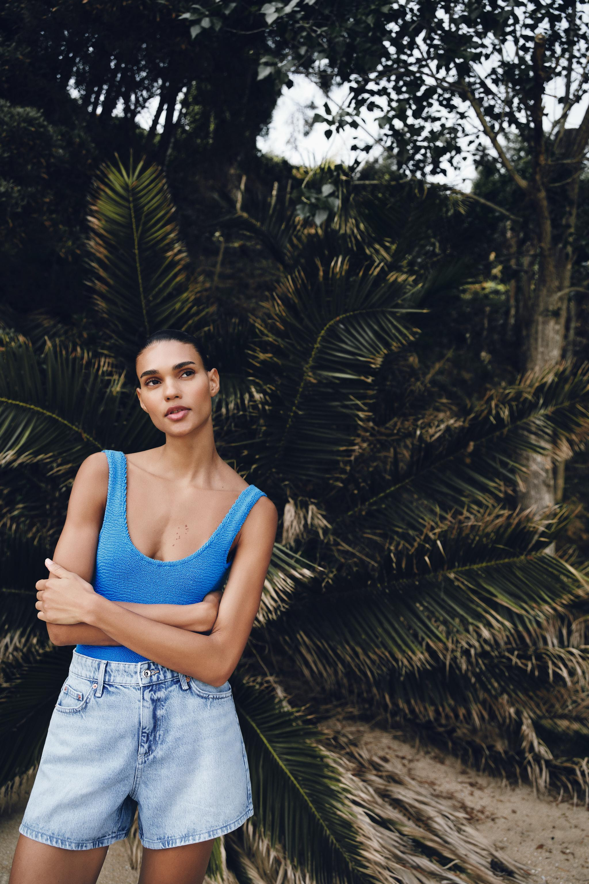 Z1975 MOM FIT MID-RISE SHORTS | Zara US