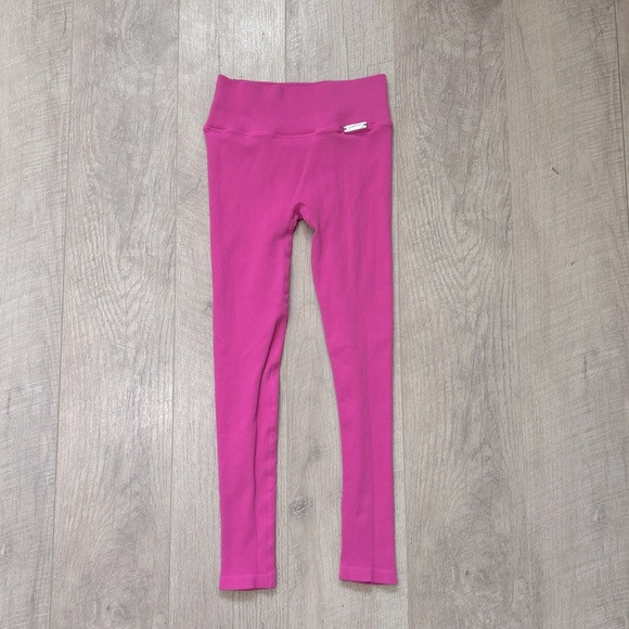 Bombshell Sportswear Hot Pink Ribbed Leggings Sz XS | Poshmark