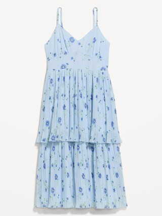 The Occasion by Old Navy Pleated Fit & Flare Midi Dress | Old Navy (US)