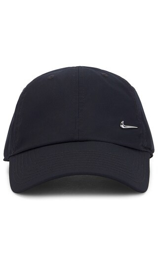 Club Cap in Black & Metallic Silver | Revolve Clothing (Global)