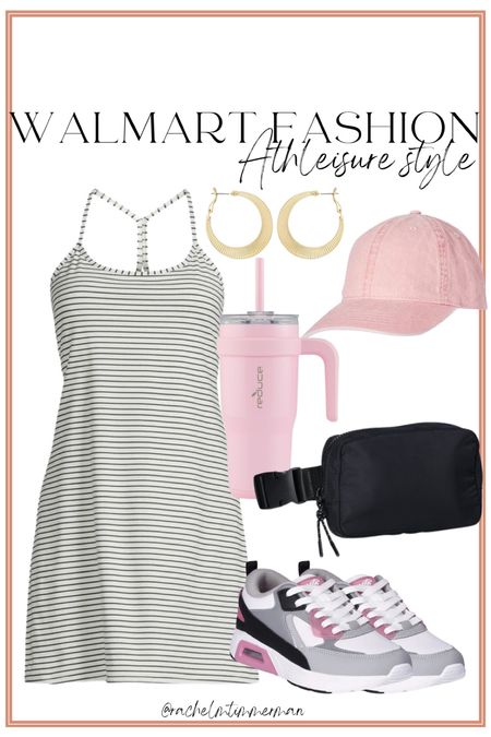 Love some Athleisure style! Walmart has some of the cutest pieces right now. Thus tennis dress is under $20 and so cute.

Walmart fashion. Walmart finds. LTK under 50. Athleisure. Tennis dress. 