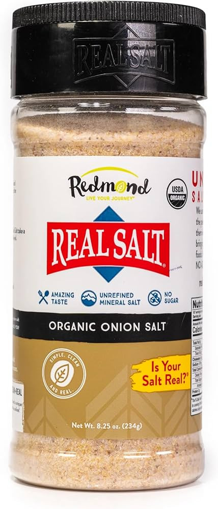 Real Salt® Organic Onion Salt Shaker (8.25 oz.) | Amazon (US)