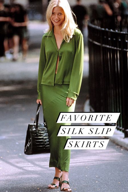 Silk slip skirts are one of my favorite style trends for fall and winter. Just add an oversized sweater or blazer, and wear it with chic sneakers or boots. 

#LTKSeasonal #LTKstyletip #LTKunder100