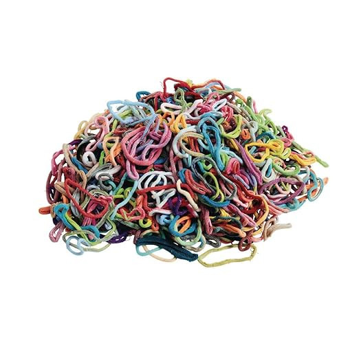 Pepperell Braiding Weaving Craft Loopers, Assorted Sizes and Colors, 1 Pound Bag | Amazon (US)