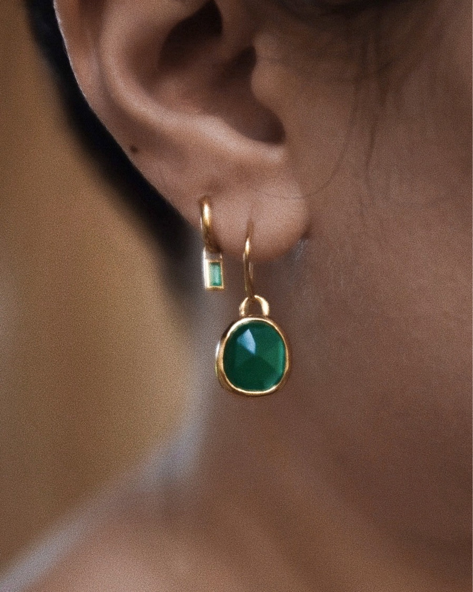 Green onyx earrings from Monica Vinader. Use code GEMARY20 for 20% off. 

#LTKfit #LTKstyletip