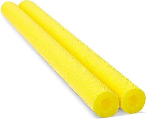 Floating Pool Noodles Foam Tube 2-Pack, Thick Hollow Noodles for Floating in The Swimming Pool, 5... | Amazon (US)