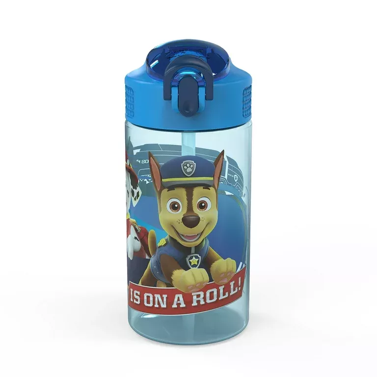 Zak Designs 16 oz Blue Bluey Plastic Water Bottle 