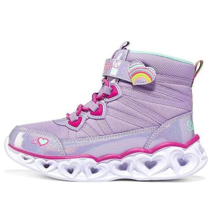 (GS) Skechers Sweetheart Lights 'Purple Pink' | KICKS CREW