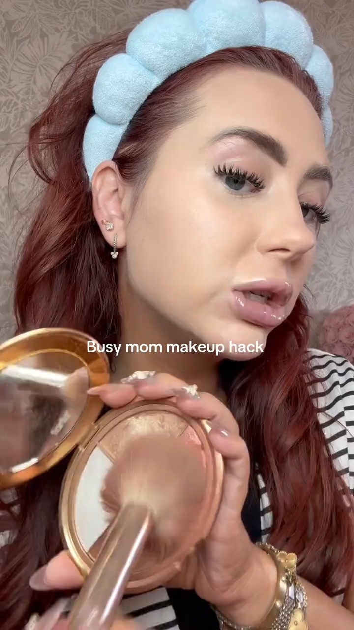 I get a little carried away but the Tarte glow wardrobe palette is my absolute favorite!! #quickmakeup #tartecosmetics #tarteglowwardrobepalette #glowymakeup #ad @tarte cosmetics  

 #LTKgrwm #LTKselfcare #LTKBeauty