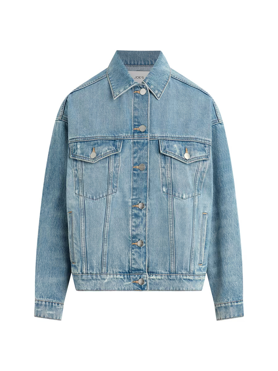 Joe's Jeans The Oversized Denim Jacket | Saks Fifth Avenue | Saks Fifth Avenue