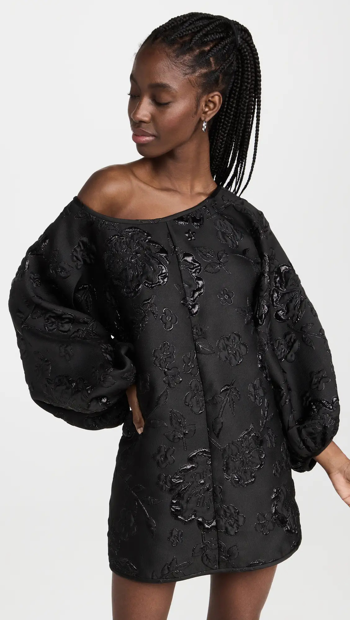 Arianne Elmy All Black Slim Fit Good Luck Dress | Shopbop | Shopbop