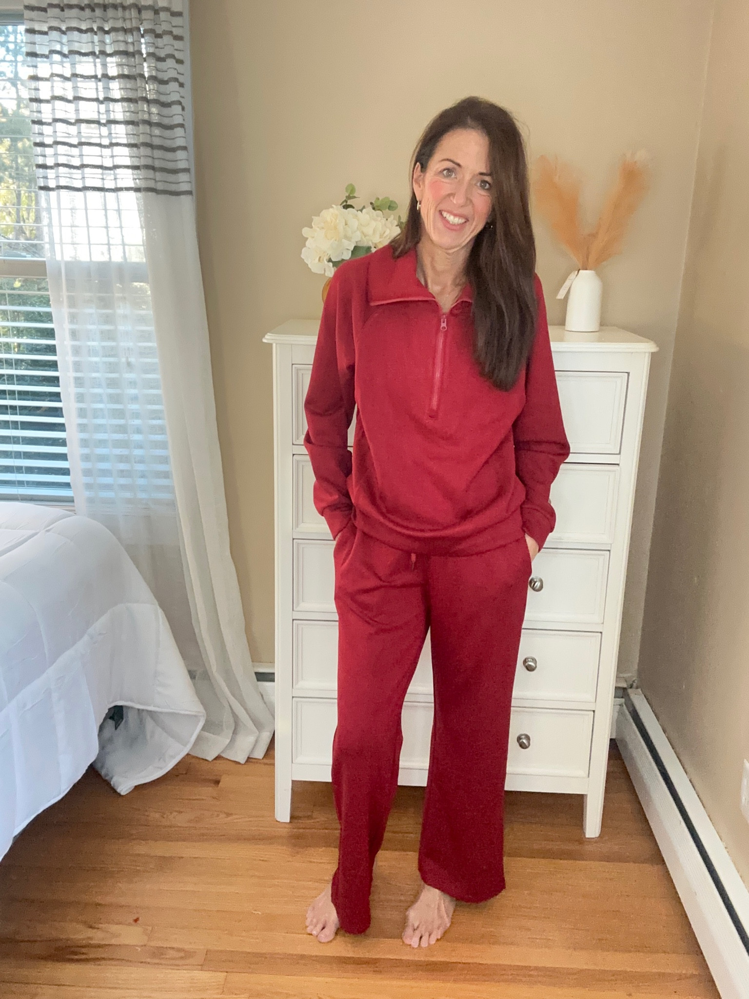 ✨The most stunning matching set✨ I’m in love with this matching lounge set from Amazon. It’s perfect for casual holiday parties or just lounging at home. It comes in many different colors. It’s a must have for your closet this holiday season. True to size i’m wearing a size small.



#amazonfashion #founditonamazon #fallstyle #matchingset #loungewear

What to wear | how to style | travel outfit | airport outfit | amazon fall outfit | amazon fall | casual outfit idea | school drop off outfit | fall outfit idea | amazon set | amazon finds | amazon must haves | amazon outfit | sweater set | Valentine’s Day

#LTKfindsunder50 #LTKover40 #LTKstyletip