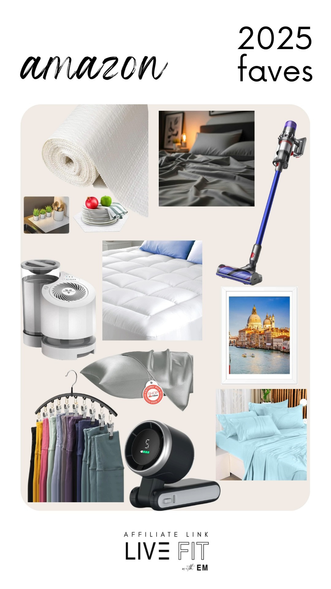 "Elevate your space with these Amazon finds! From cozy bed sheets to versatile home essentials, these picks are perfect for enhancing your living space. Dive into our list for the best in comfort and style. #HomeEssentials #AmazonFinds #ComfortLiving #HomeImprovement #StyleUpgrade #LivingSpace
"																	 

 #LTKGiftGuide #LTKHome #LTKSaleAlert