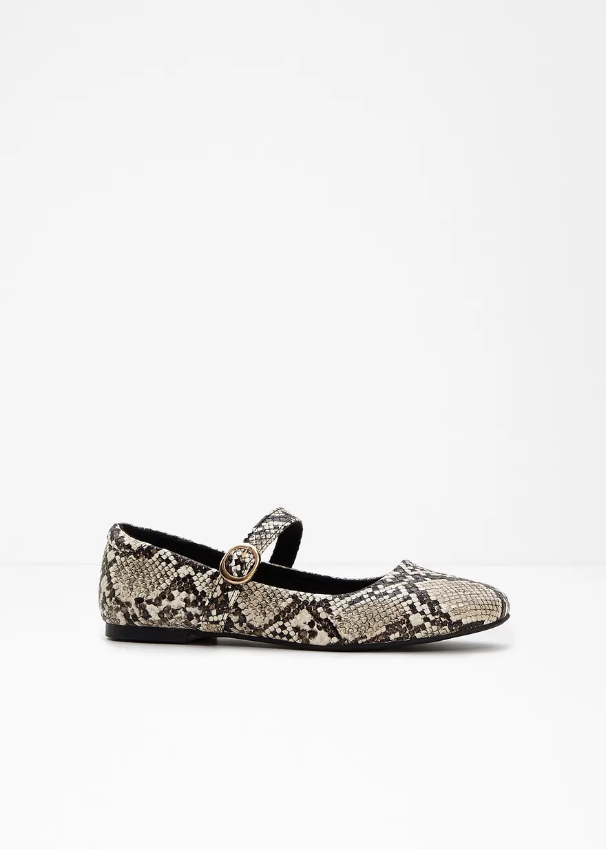 Mary-Janes im Animallook | Bonprix DE